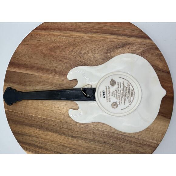 Vintage Bradford Exchange Elvis Presley Guitar Collector Plate 1992 TCB Gift - Picture 6 of 10